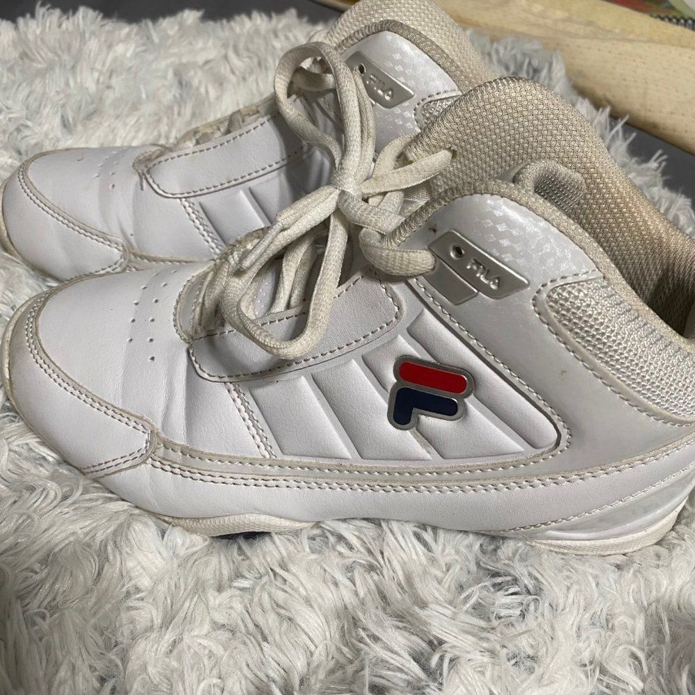 Filas White hi-tops - Picture 6 of 8